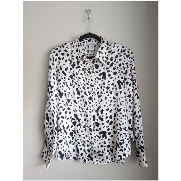 Vintage The Work Collection dalmatian button up - Picture 1 of 8
